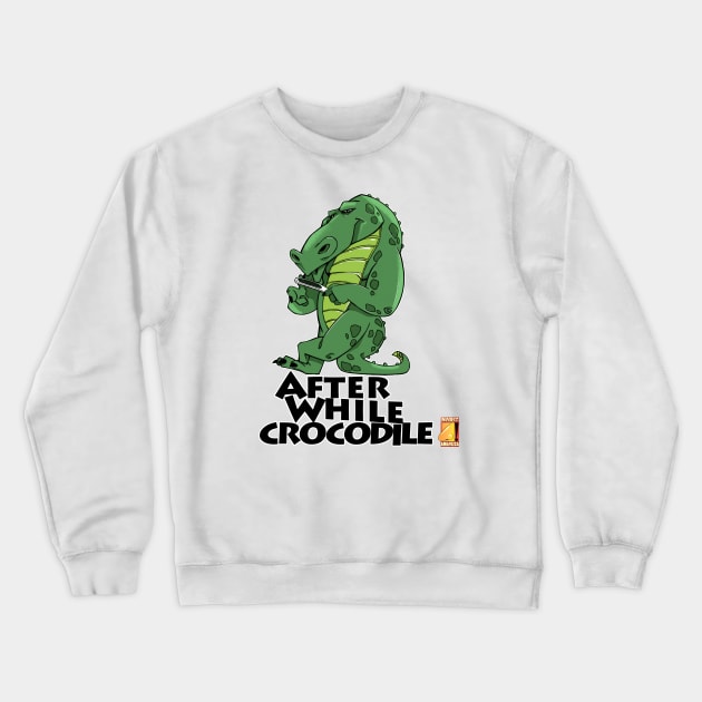 Cocodrilo Crewneck Sweatshirt by Narizamavizca